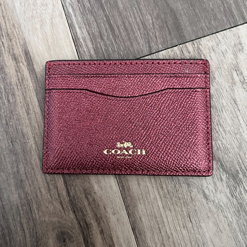 Like new* Coach card case